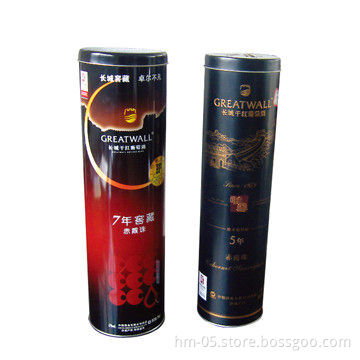 Wine Boxes, Made of Tinplate, Available in Various Colors, Measures 100 x 345mm